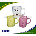 300ml ceramic funny face mugs